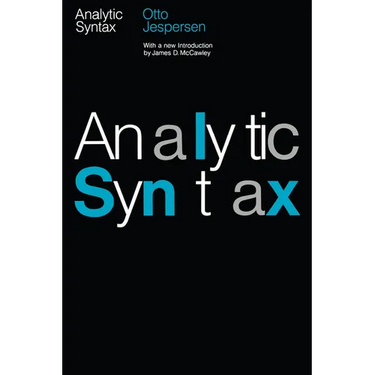 Analytic Syntax