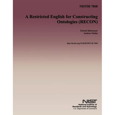 A Restricted English for Constructing Ontologies (RECON)