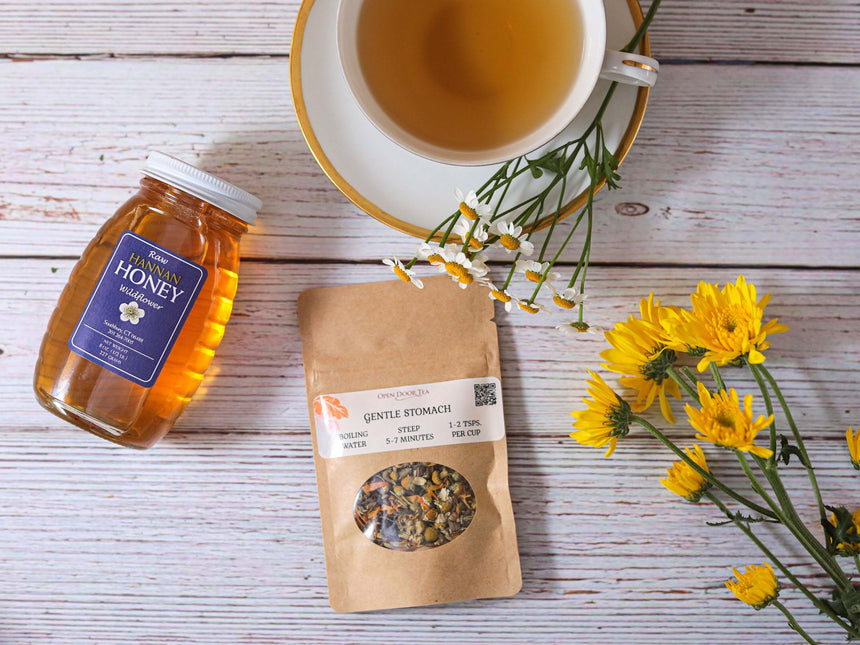 Raw Wildflower Honey by Open Door Tea CT