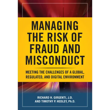 Managing the Risk of Fraud and Misconduct (Pb)