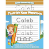 Letter Tracing for Kids Caleb Trace my Name Workbook: Tracing Books for Kids ages 3 - 5 Pre-K & Kindergarten Practice Workbook