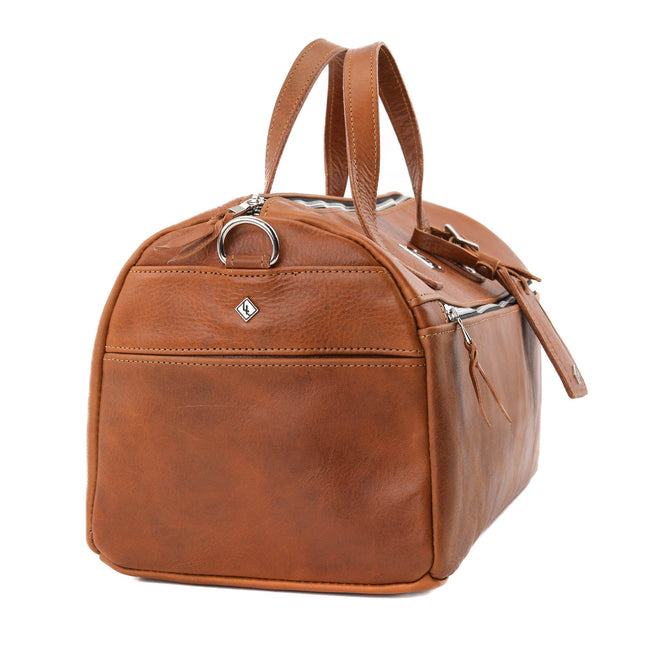 Luxury Leather Duffel Bag by Lifetime Leather Co