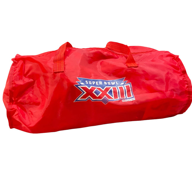 Vintage 1989 Super Bowl XXIII Official Duffel Bag by Rad Max Vintage