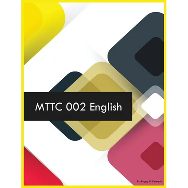 MTTC 002 English