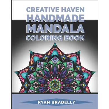 Creative Haven Mandala Handmade Coloring Book: Winter Snowflakes Designs to Color /mandalas stress relief toys for adults/mandala Kaleidoscope colouri