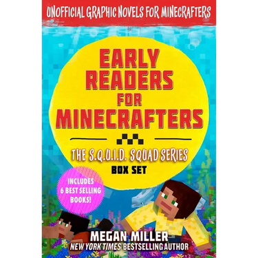 Early Readers for Minecrafters--The S.Q.U.I.D. Squad Box Set: Unofficial Graphic Novels for Minecrafters (Includes 6 Best Selling Books)