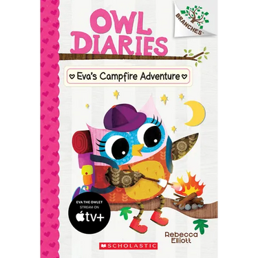 Eva's Campfire Adventure: A Branches Book (Owl Diaries #12): Volume 12