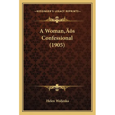 A Woman's Confessional (1905)
