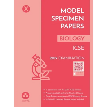 Model Specimen Papers for Biology