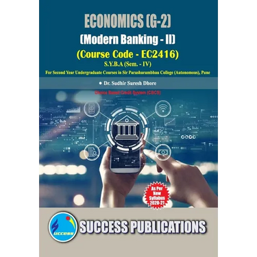 Modern Banking - II(S.Y.B.A, S.P. College, Sem.-IV)