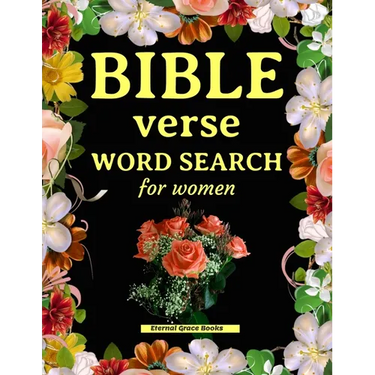 Bible verse word search for women: Beautiful word search puzzle book for adults. Perfect Christian gift!