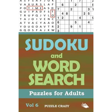 Sudoku and Word Search Puzzles for Adults Vol 6