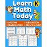 Learn Math Today: Addition and Subtraction Workbook for Kindergarten First Grade - Number Bonds Workbook - Ages 5-7