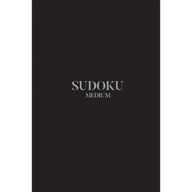 Sudoku Medium: 100 Medium Sudoku Puzzles, 6x9 Travel Size, Great for Beginners, Great Gift, Stocking Stuffer, Get Well Soon Gift