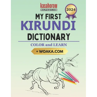 My First Kirundi Dictionary: Colour and Learn