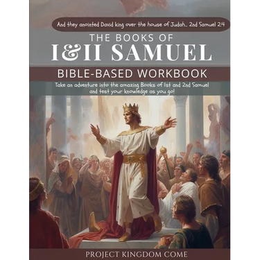 The Book of 1st and 2nd Samuel I Kids Workbook to Help Children Study and Understand the Bible I Biblical quizzes for kids ages 9 and above: Bible-Bas