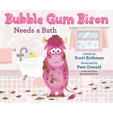 Bubble Gum Bison Needs a Bath