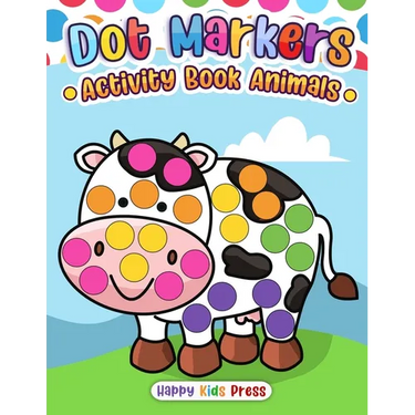 Dot Markers Activity Book Animals