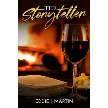 The Storyteller: There is nothing like sitting by a cozy fireplace, glass of wine, and a good book... Enter the storyteller.