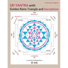 Sri Yantra with Golden Ratio Triangle and Inscriptions