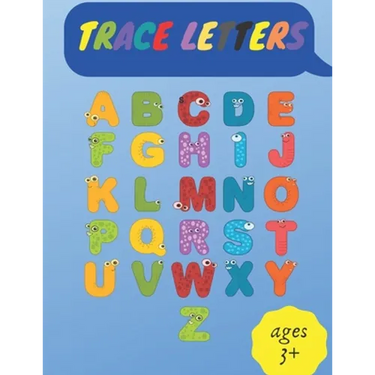 trace letters: Alphabet tracable letters Handwriting Practice workbook for kids ages 3 +