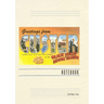 Vintage Lined Notebook Greetings from Custer in the Black Hills