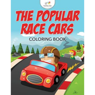 The Popular Race Cars Coloring Book