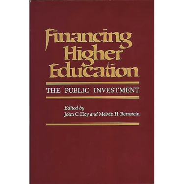 Financing Higher Education: The Public Investment