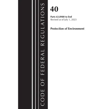 Code of Federal Regulations, Title 40 Protection of the Environment 63.8980-End, Revised as of July 1, 2023, Volume 6