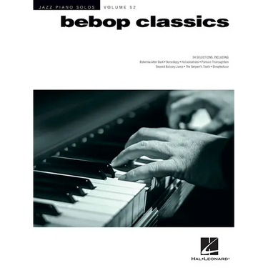 Bebop Classics: Jazz Piano Solos Series Volume 52