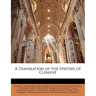 A Translation of the Epistles of Clement