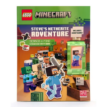 Steve's Netherite Adventure (Lego Minecraft)