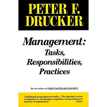 Management: Tasks, Responsibilities, Practices