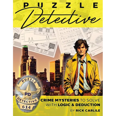 Puzzle Detective: Crime Mysteries to Solve with Logic & Deduction
