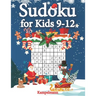 Sudoku for Kids 9-12: 200 Fun Sudoku Puzzles for Kids with Solutions - Large Print - Christmas Edition
