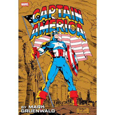 Captain America by Mark Gruenwald Omnibus Vol. 2 Ron Lim Anniversary Cover
