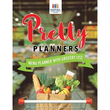 Pretty Planners Menu Planner with Grocery List