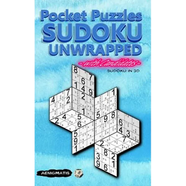 Pocket Puzzles Sudoku Unwrapped with Candidates: Sudoku in 3D