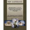 Blamberg Bros V. U S U.S. Supreme Court Transcript of Record with Supporting Pleadings