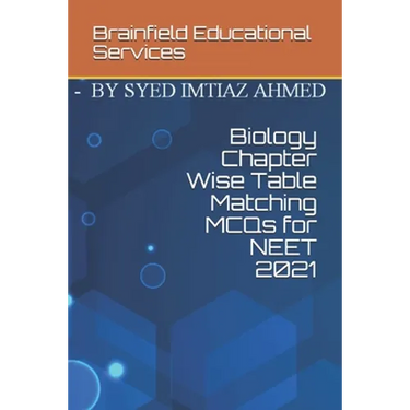 Biology Chapter Wise Table Matching MCQs for NEET 2021
