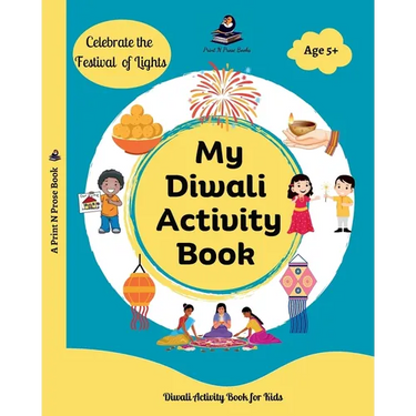 My Diwali Activity Book: Colouring, Story, Craft, Recipes and many more - Lord Rama