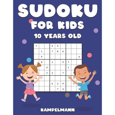 Sudoku for Kids 10 Years Old: 200 Sudoku Puzzles Design for 10 Year Olds - With Instructions and Solutions - Large Print
