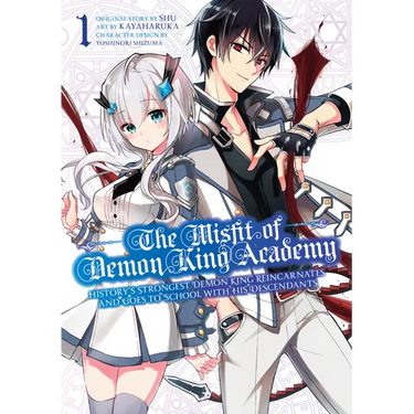 The Misfit of Demon King Academy 01: History's Strongest Demon King Reincarnates and Goes to School with His Descendants