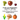 English-Hebrew Fruits and Vegetables Children's Bilingual Picture Dictionary