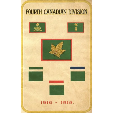 Fourth Canadian Division 1916-1919