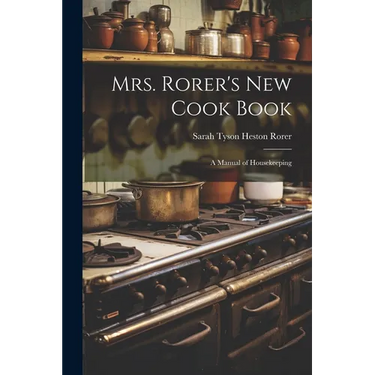 Mrs. Rorer's New Cook Book: A Manual of Housekeeping
