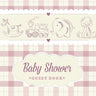 Classic Toys Baby Shower Guest Book: A Vintage Toy Themed Baby Shower Guest Book for Boys with Pastel Gingham Design - Includes Sign-In, Gift Log & Ad