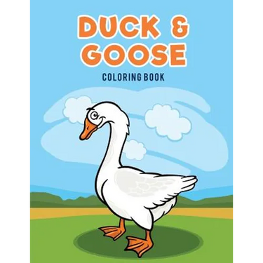 Duck & Goose Coloring Book