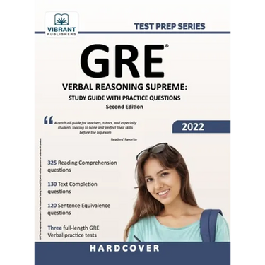 GRE Verbal Reasoning Supreme: Study Guide with Practice Questions