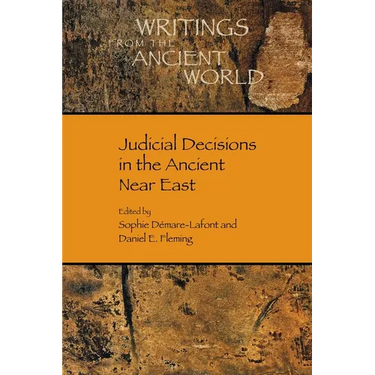Judicial Decisions in the Ancient Near East